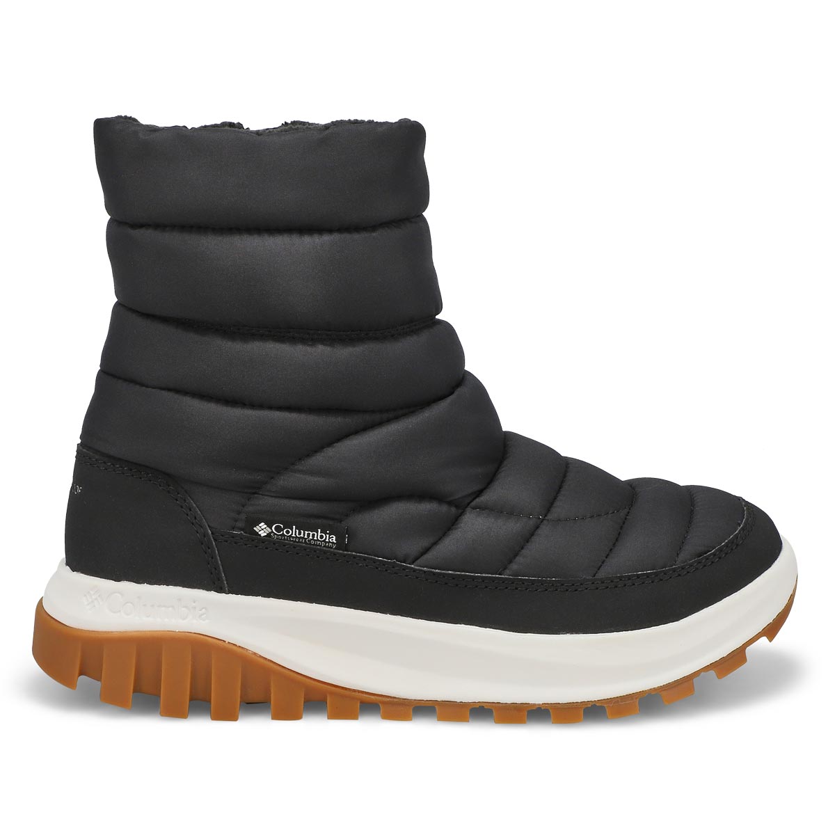 Botte d'hiver imperméable SNOWTROT MID, noir/sel de mer, femmes