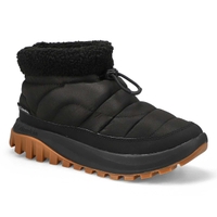 Women's Snowtrot Shorty Winter Boot - Black/Sea Salt