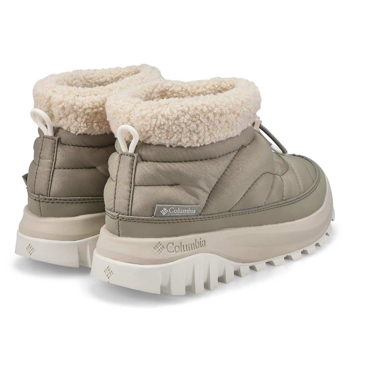 Botte d'hiver SNOWTROT SHORTY, gris vert/pierre foncée, femmes