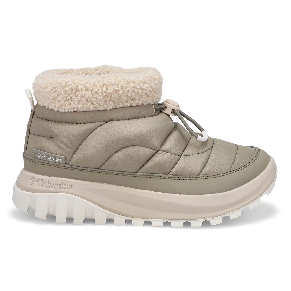 Botte d'hiver SNOWTROT SHORTY, gris vert/pierre foncée, femmes