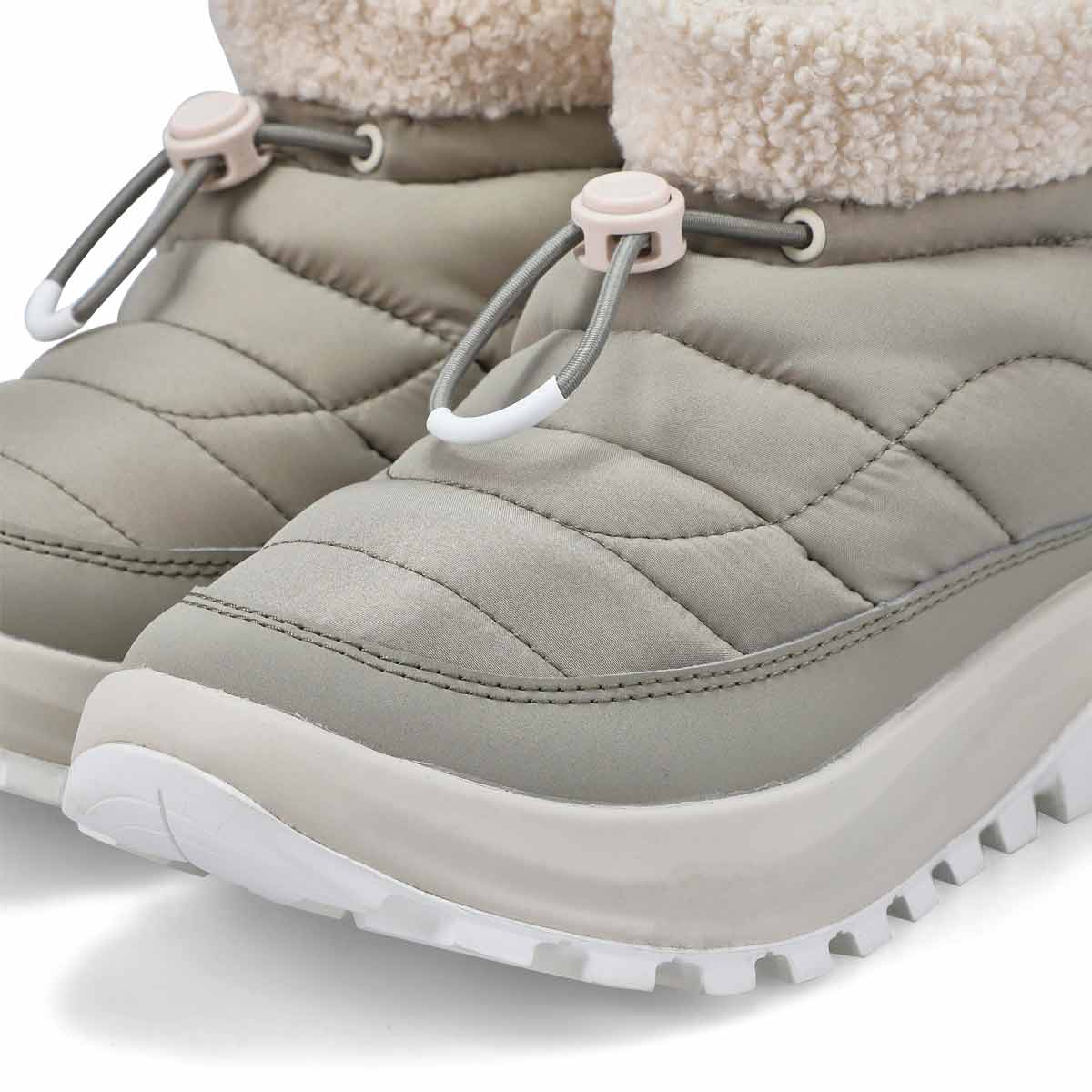 Botte d'hiver SNOWTROT SHORTY, gris vert/pierre foncée, femmes