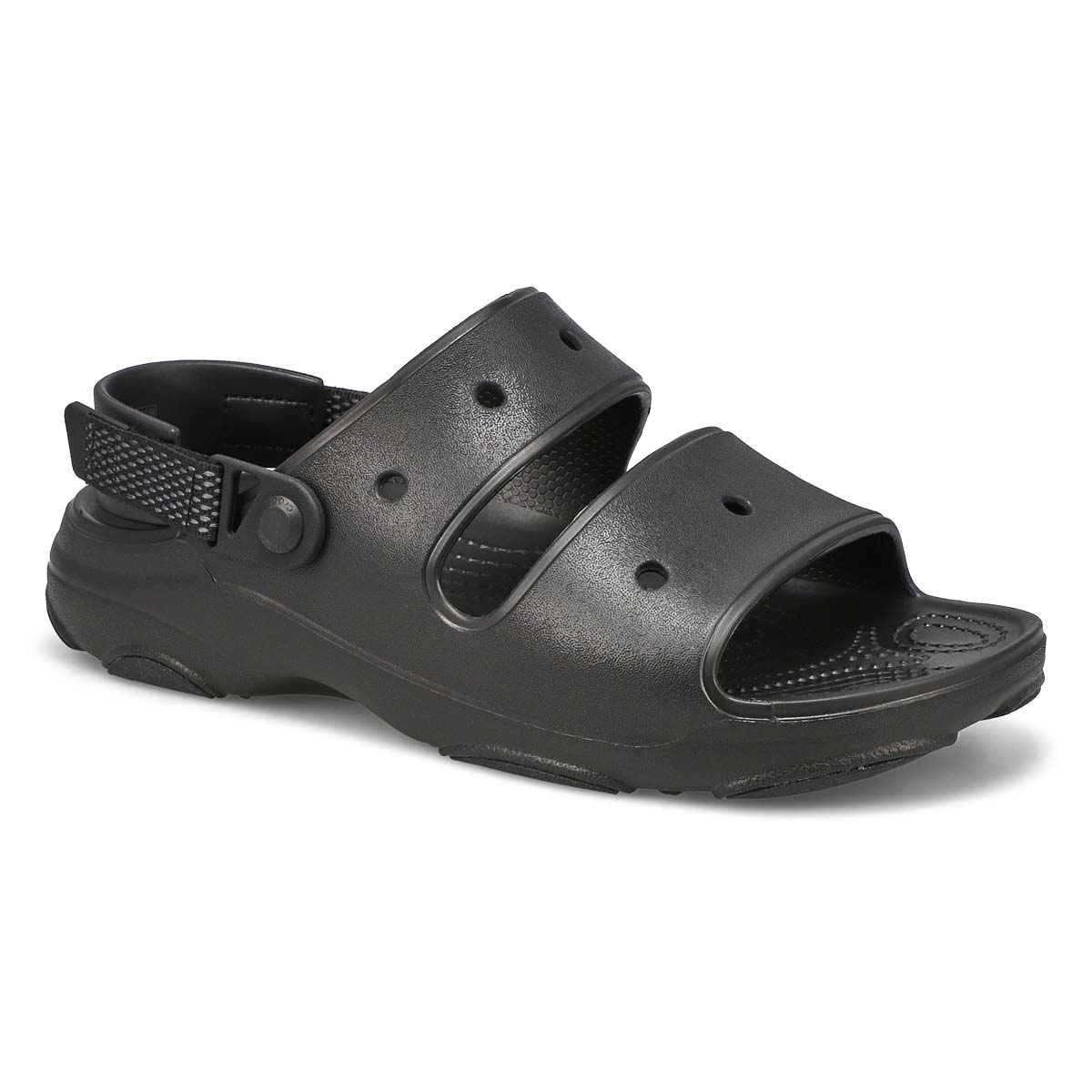 Crocs Men's Classic All Terrian Sandal - Blac | SoftMoc.com