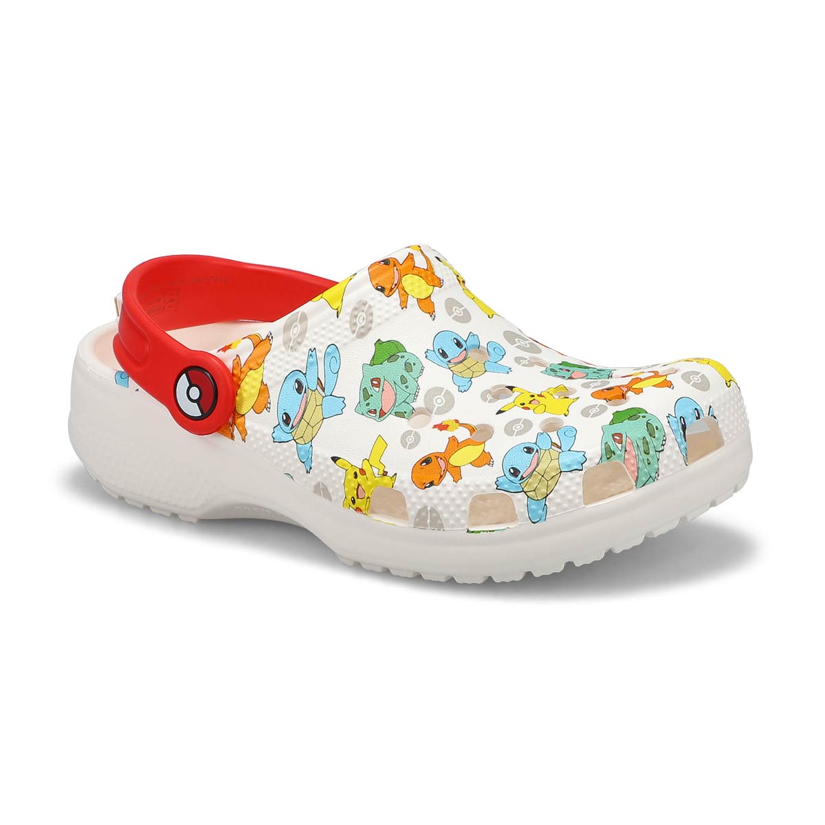 Crocs Kids' Classic Pokemon Comfort Clog - Wh 
