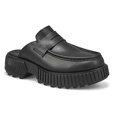 Lds ONA Ave Slip On Casual Loafer - Black/Jet