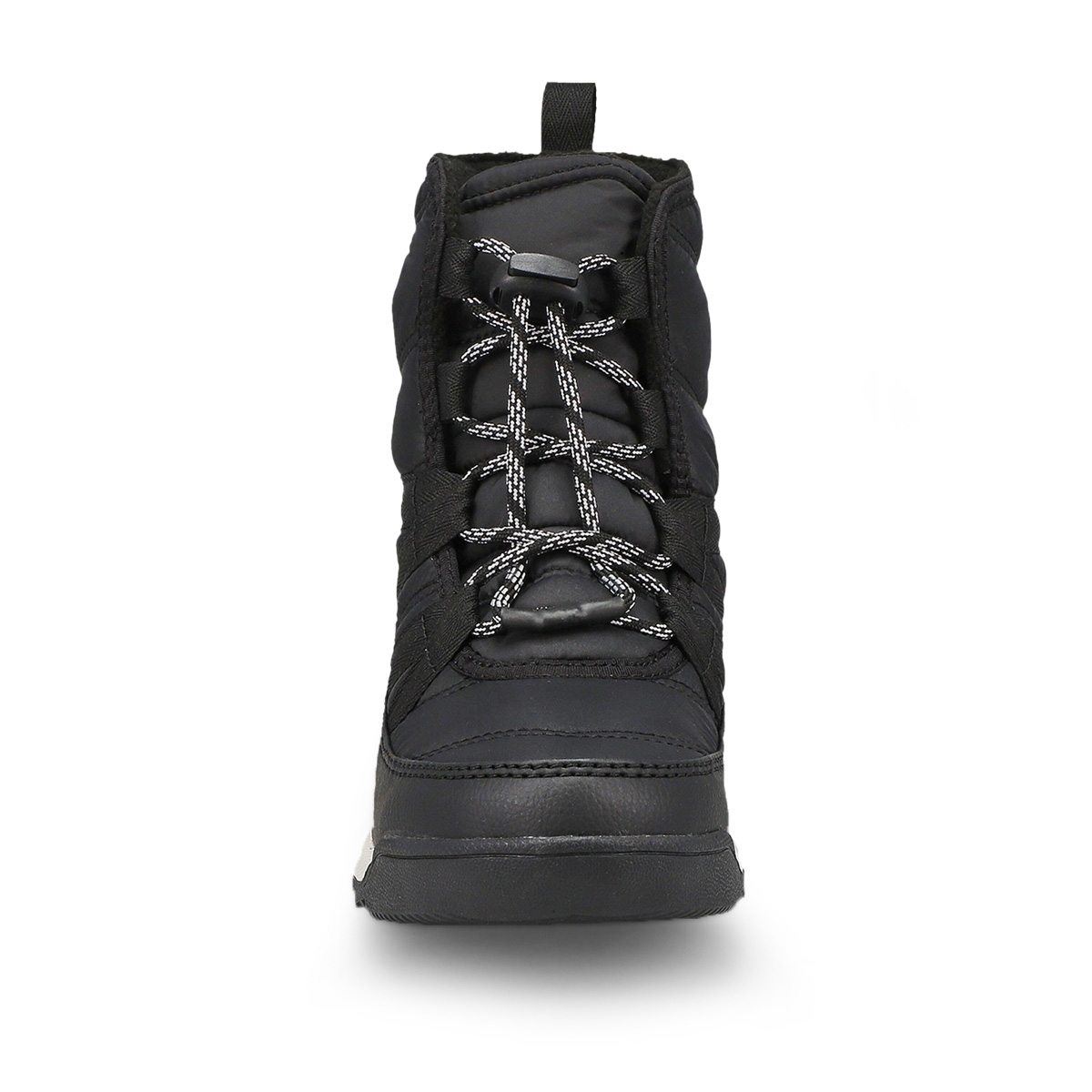 Girls'  Whitney II Plus Lace Up Waterproof Boot - Black/Sea Salt