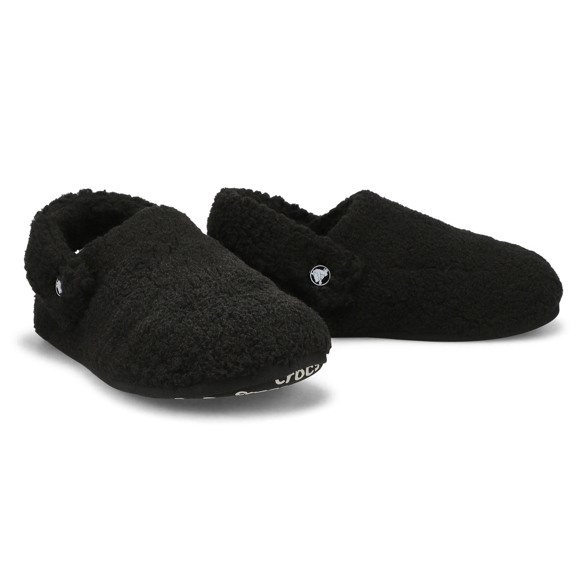 Women's  Classic Cozy Slipper Clog - Black