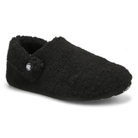 Women's  Classic Cozy Slipper Clog - Black