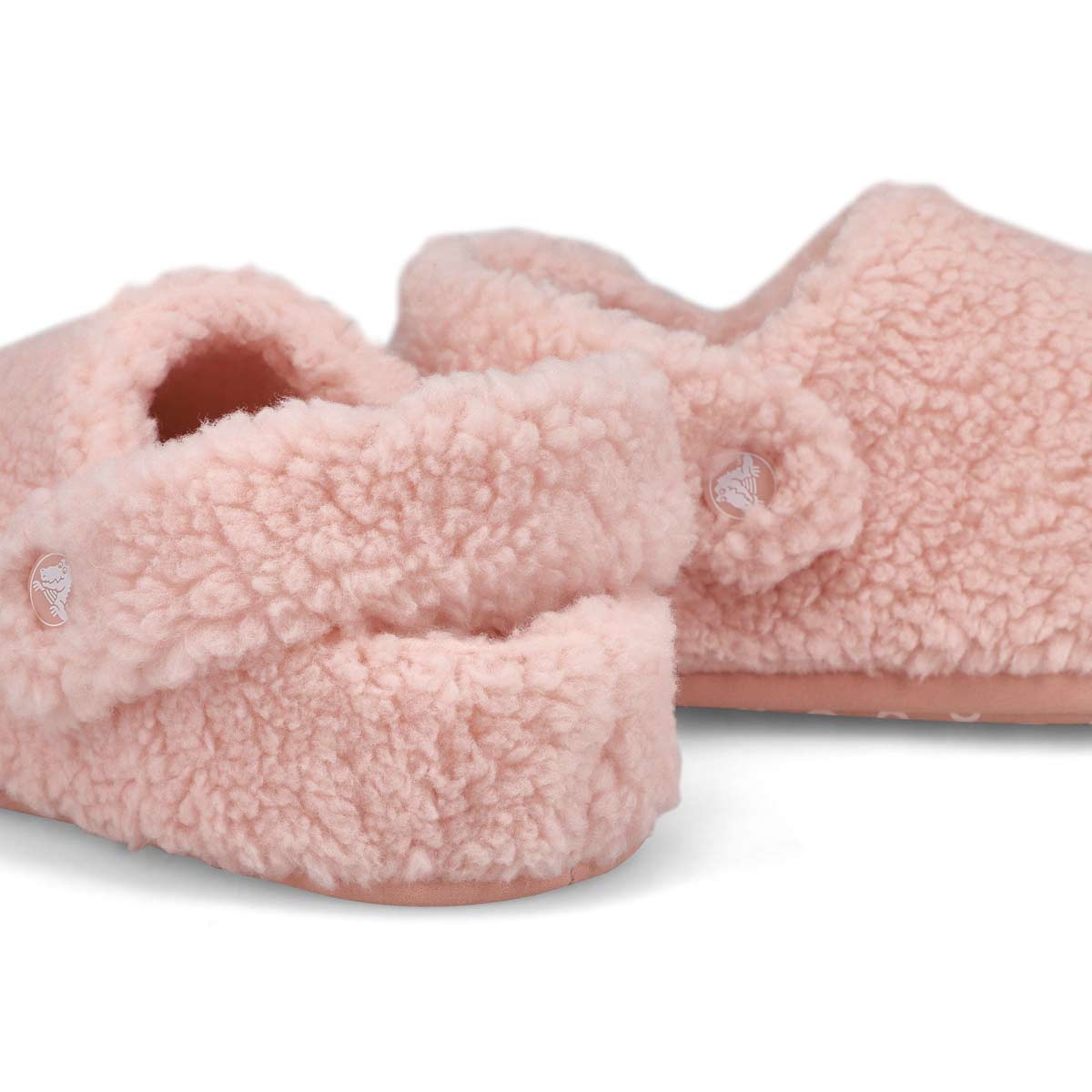 Sabot-pantoufle CLASSIC COZY, argile rose, femmes