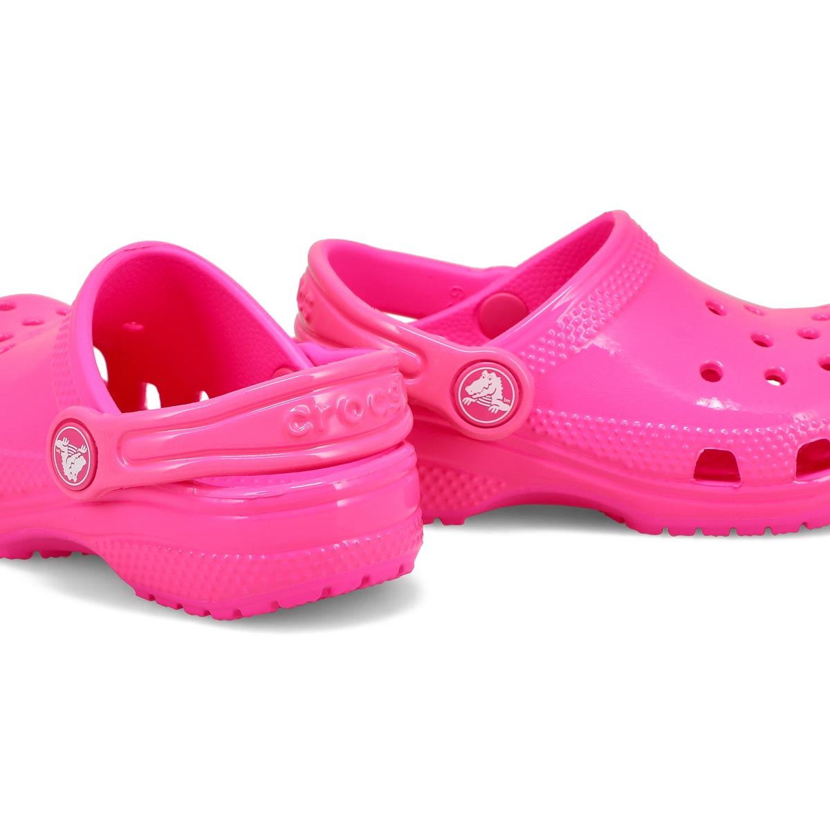 Infants'  Classic Neon Highlighter Clog - Pink Crush