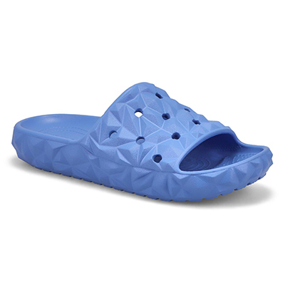 Lds Classic Geometric Slide Sandal - Elemental Blue