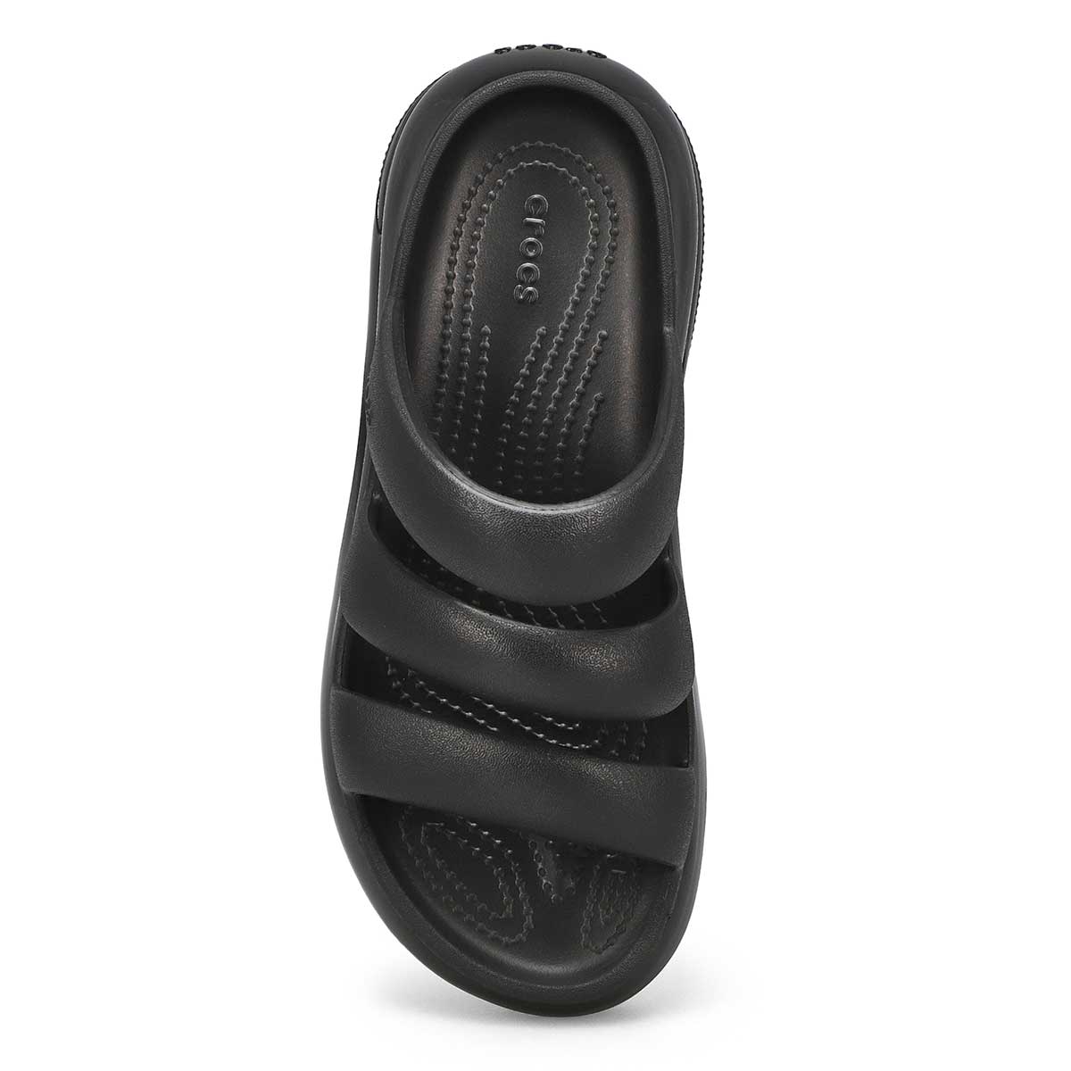 Sandale à plateforme MEGA CRUSH TRIPLE STRAP, noir, femmes