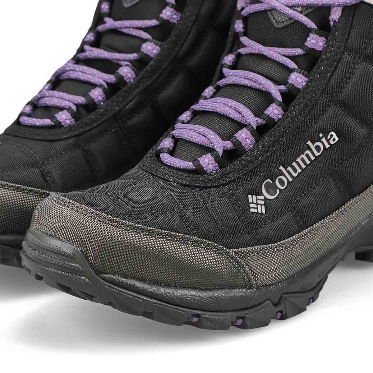 Women's Firecamp Waterproof Ankle Boot - Black/Plum Purple