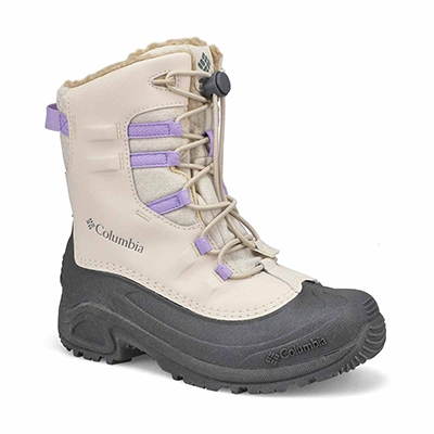 Botte d'hiver imperméable Bugaboot Celsius, faon/violet givré, filles