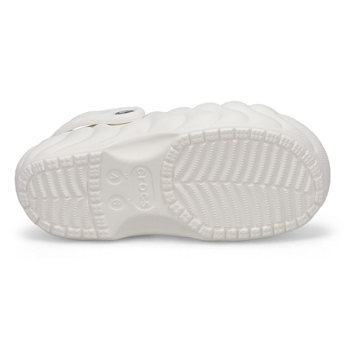 Women's Classic Lined Puffer Comfort Clog - White