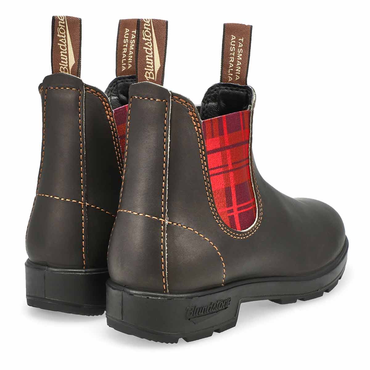 blundstone tartan