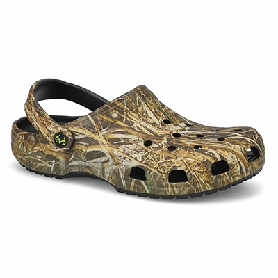 Mns Classic Realtree Max7 EVA Clog - Brown Multi