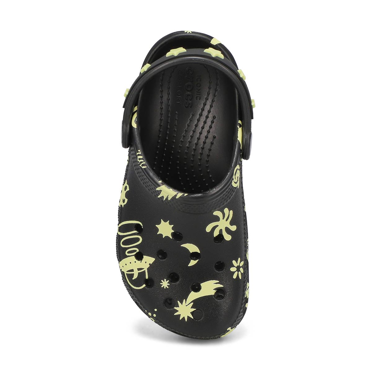 Kids'  Classic Glow Space EVA Comfort Clog - Black