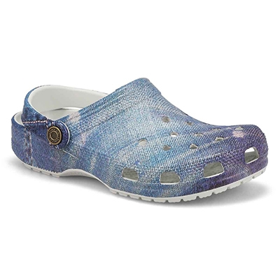 Lds Classic Denim EVA Comfort Clog - Moonlight