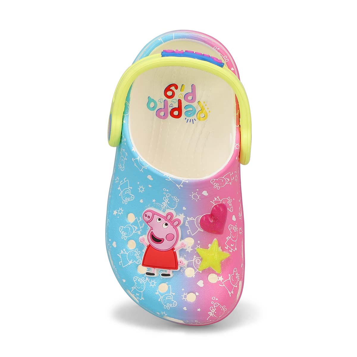 Kids'  Peppa Pig Classic EVA Comfort Clog - Blue/Multi