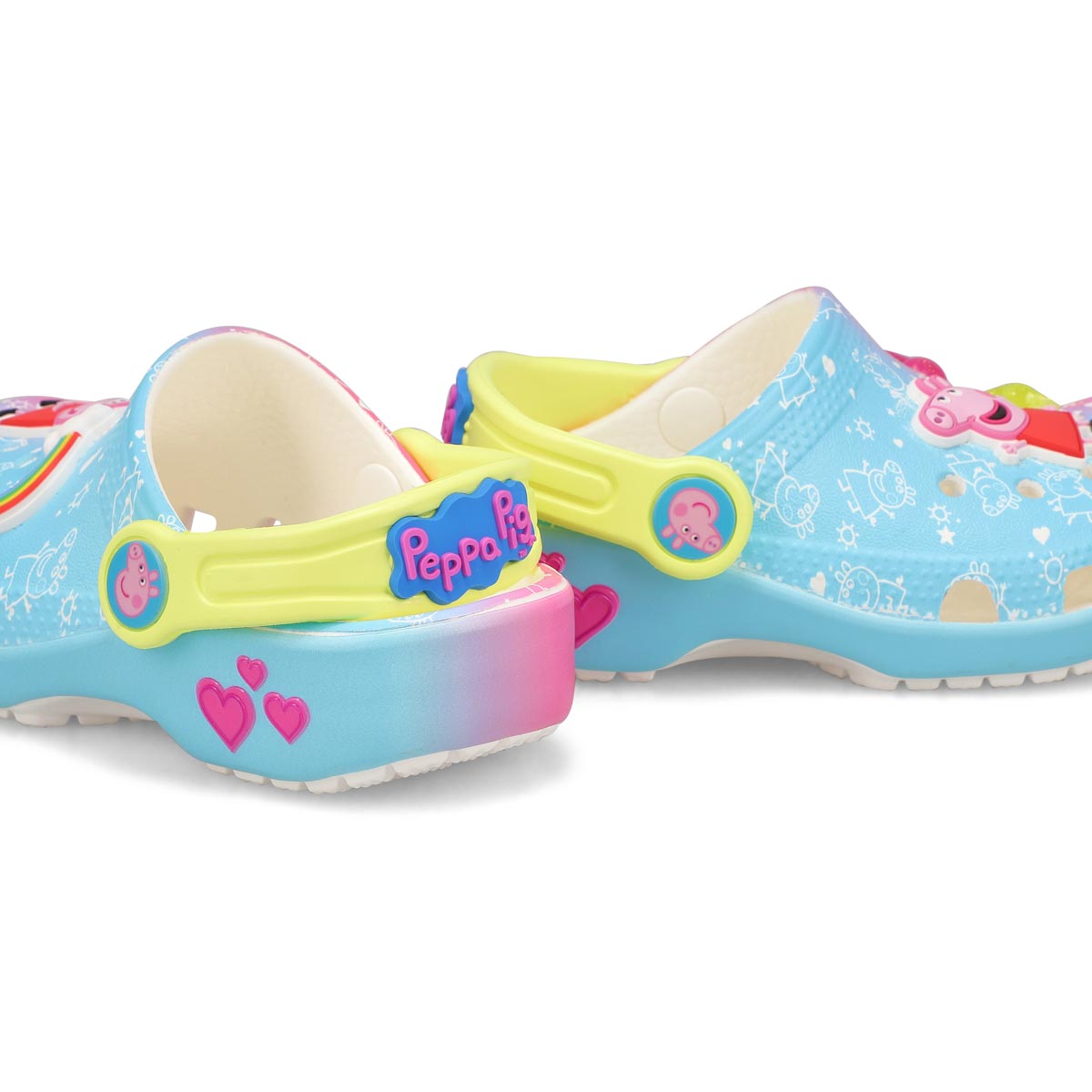 Kids'  Peppa Pig Classic EVA Comfort Clog - Blue/Multi