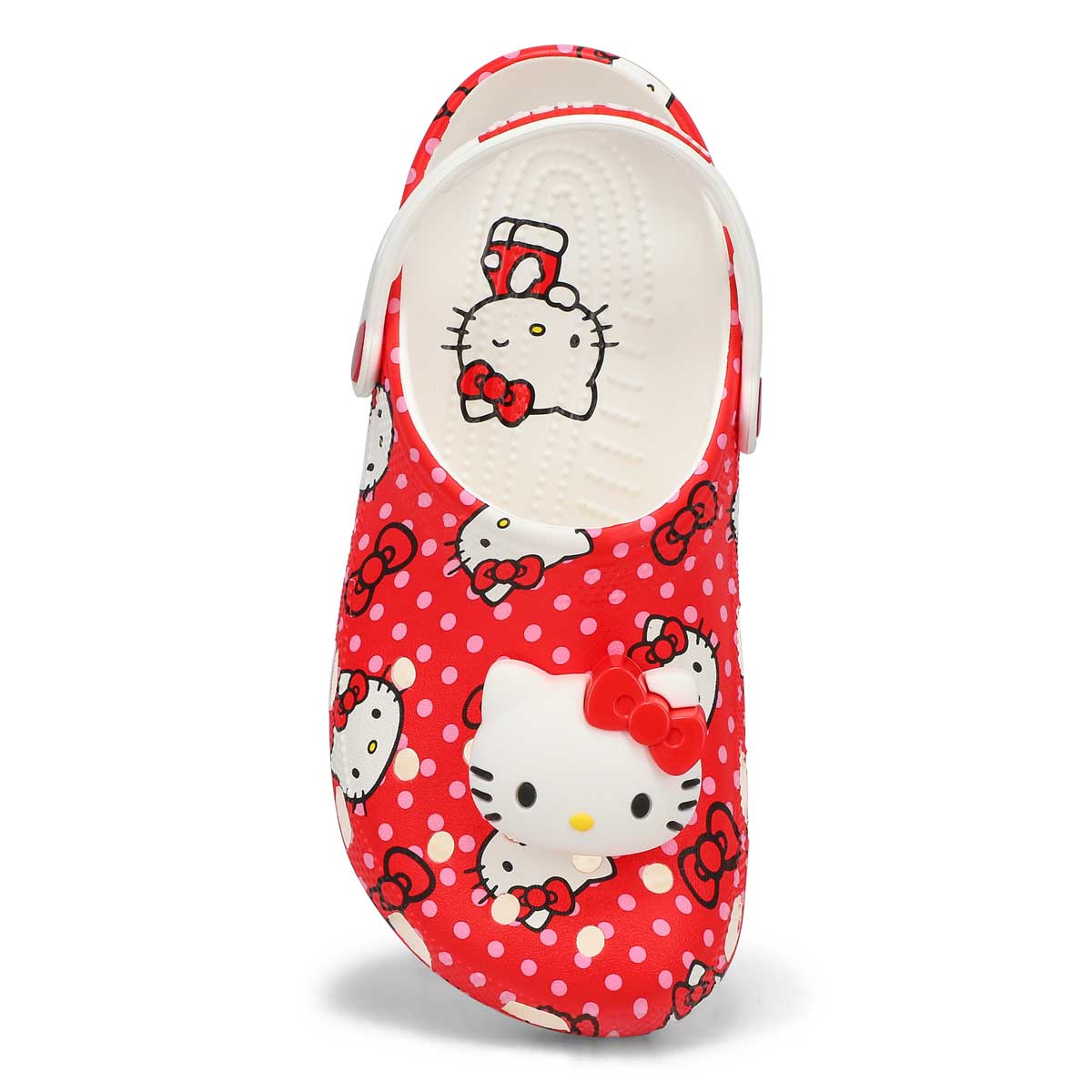 Women's  Hello Kitty Classic EVA Comfor Clog - Red/White