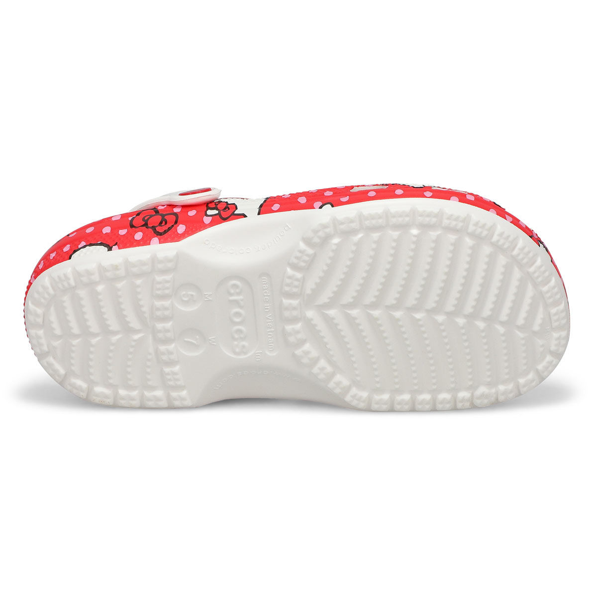 Women's  Hello Kitty Classic EVA Comfor Clog - Red/White