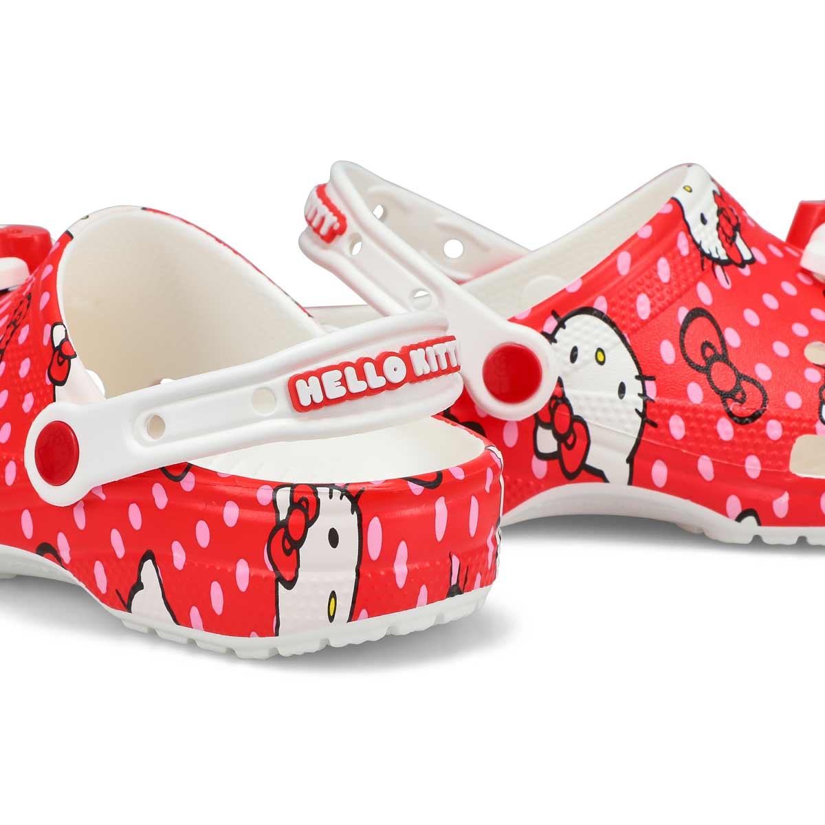 Women's  Hello Kitty Classic EVA Comfor Clog - Red/White