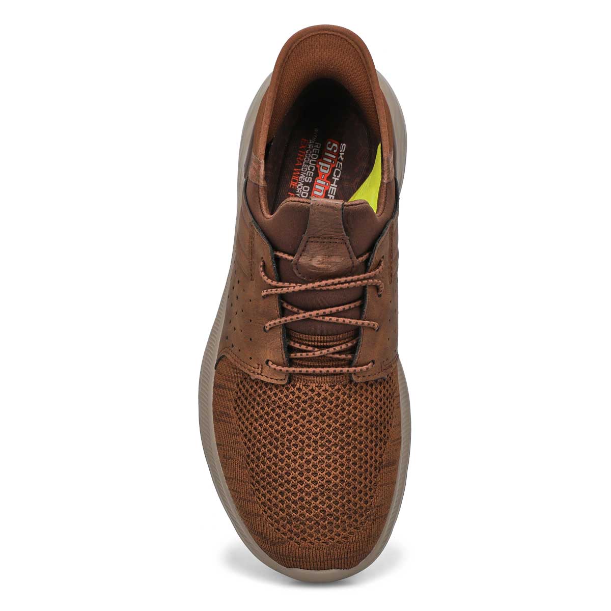 Men's Garner - Newick Slip-Ins Extra Wide Casual Shoe - Brown