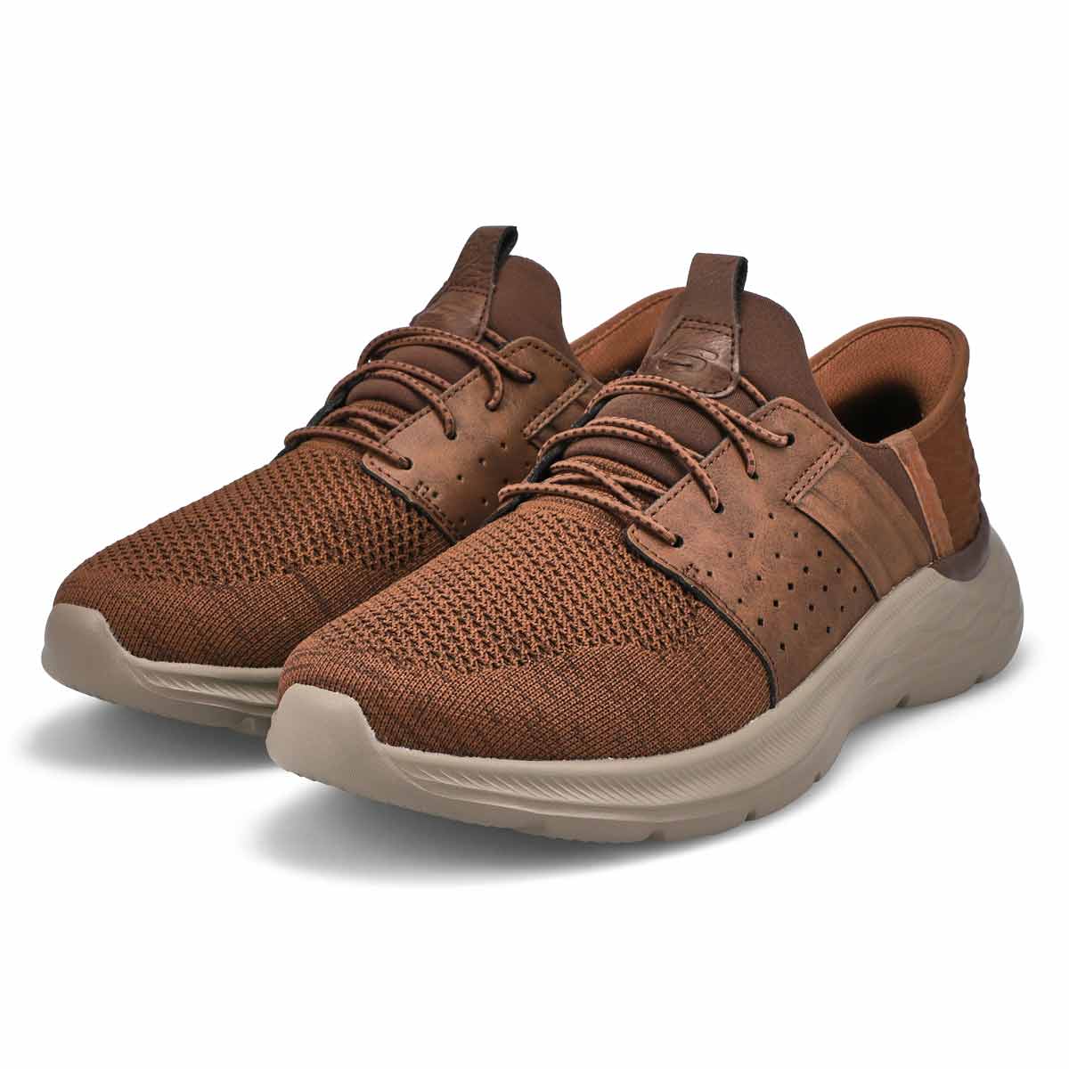 Men's Garner - Newick Slip-Ins Extra Wide Casual Shoe - Brown