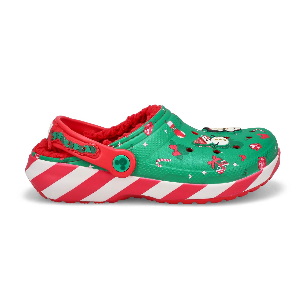 Kids' Classic Mickey Xmas Lined Comfort Clog - Multi