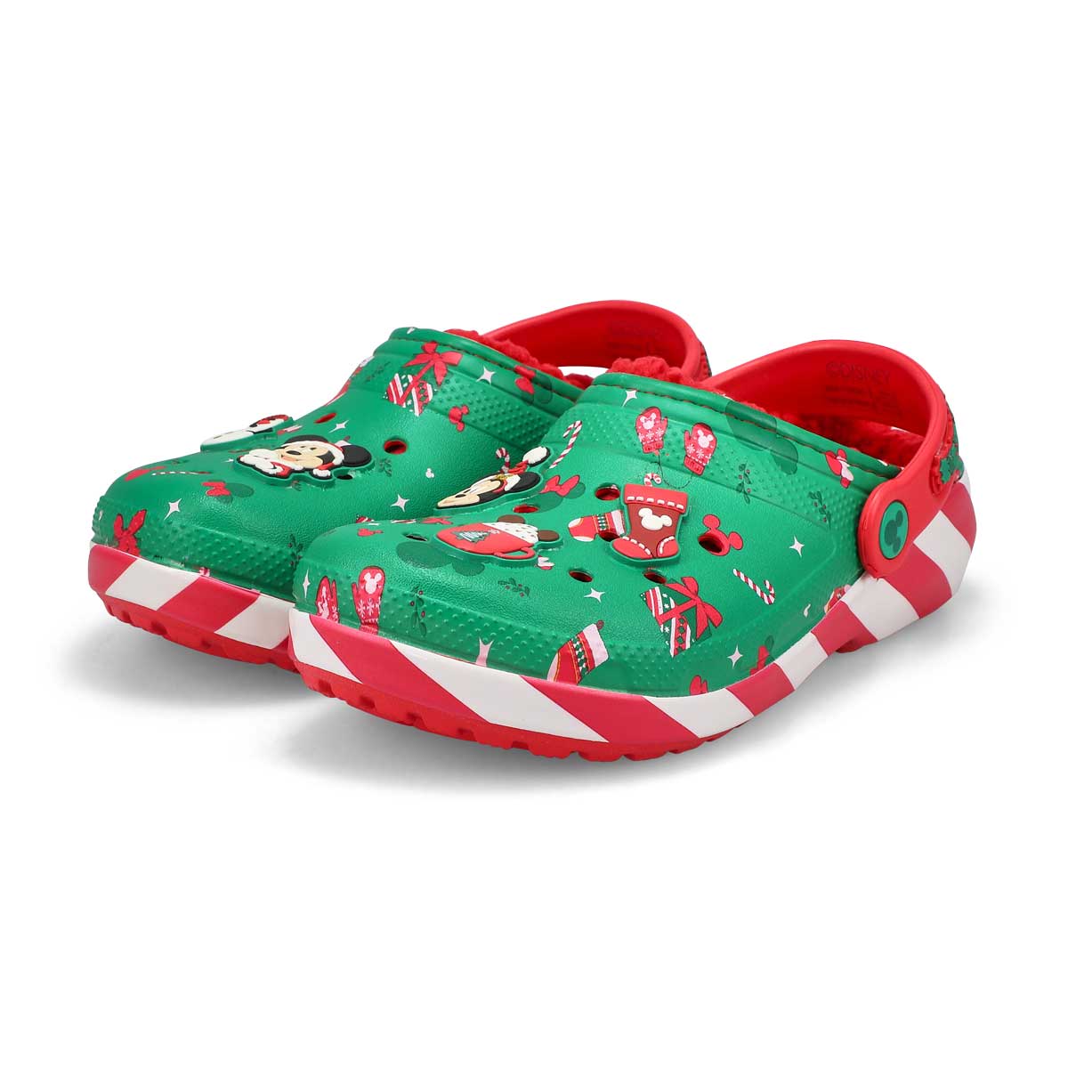 Kids' Classic Mickey Xmas Lined Comfort Clog - Multi