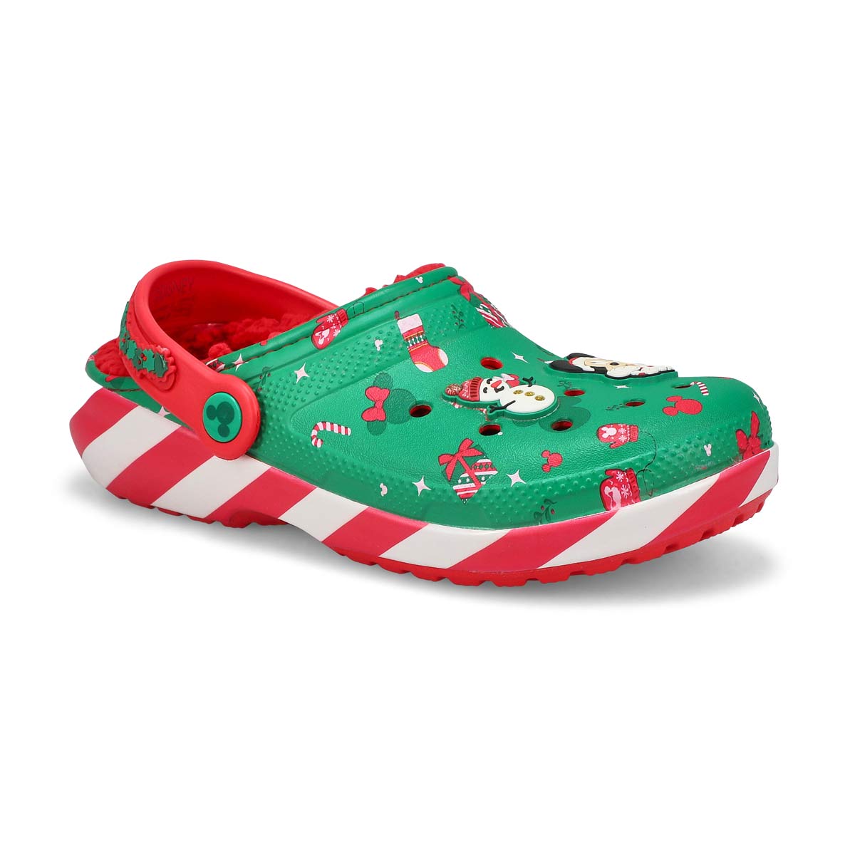 Kids' Classic Mickey Xmas Lined Comfort Clog - Multi