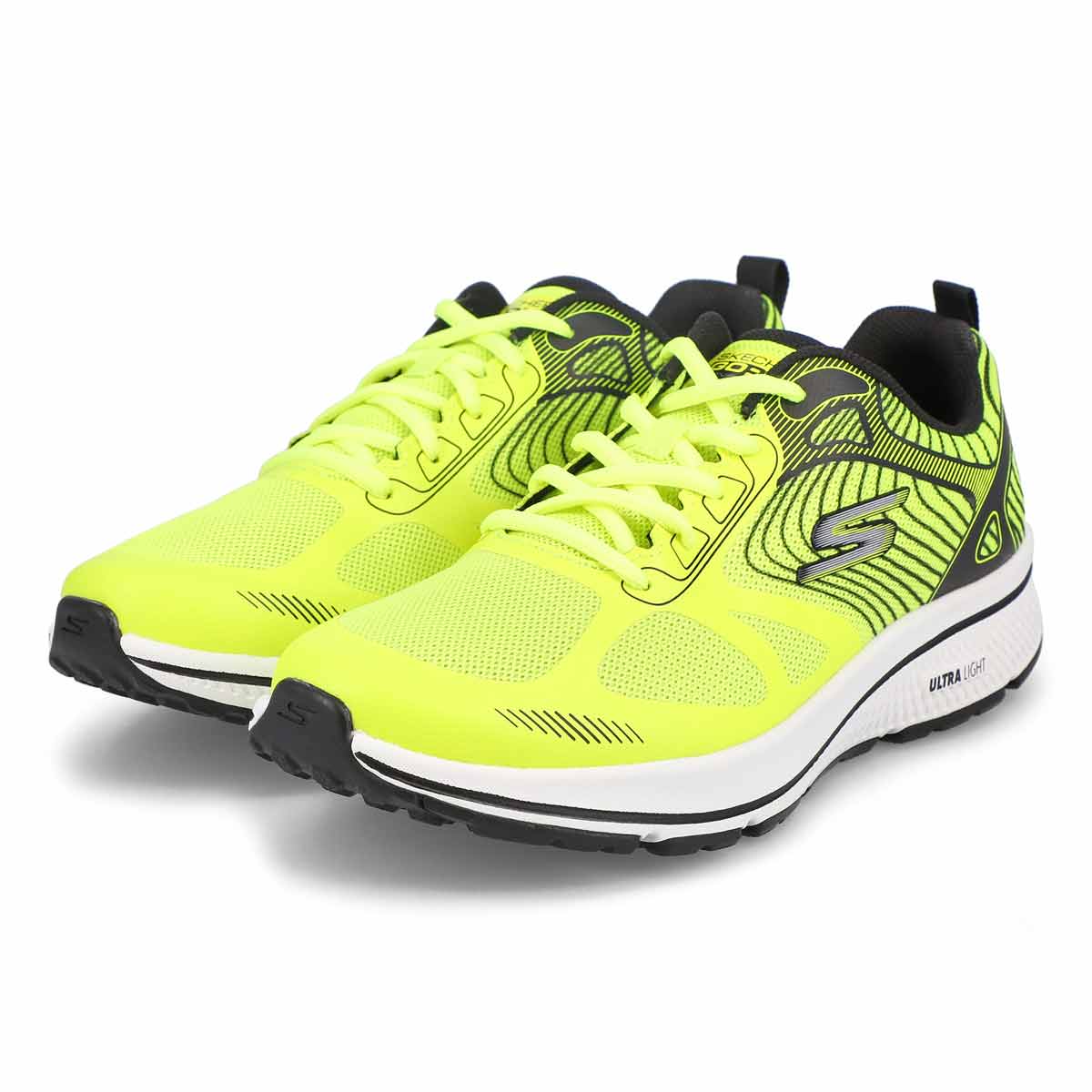 Skechers Mens Go Run Running Shoes Yellow 6443