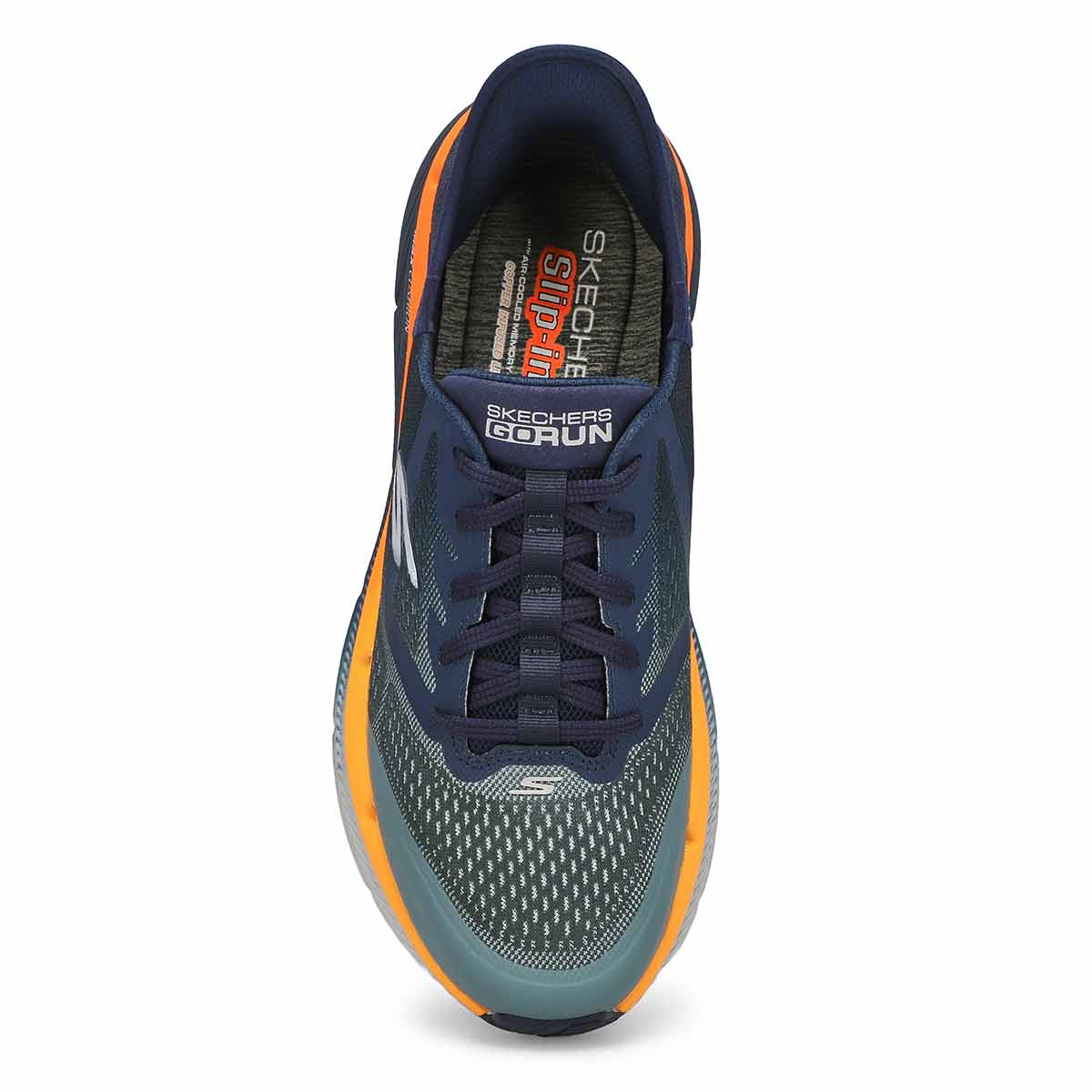 Men's Max Cushion Premier 2.0 Slip-Ins Sneaker - Navy/Orange