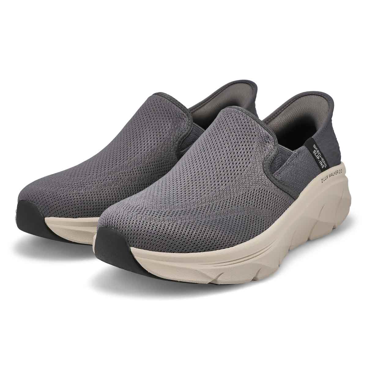 Men's D'Lux Walker 2.0 - Reeler Slip-Ins Sneaker - Charcoal