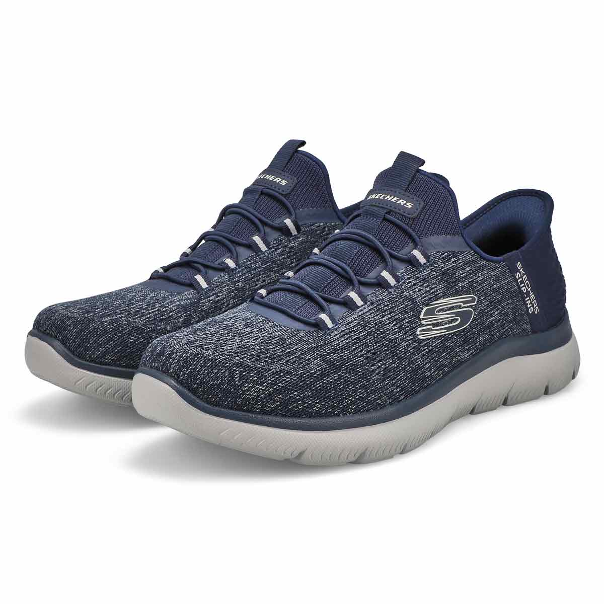 Men's Summits  Key Pace Slip-Ins Wide Sneaker - Navy