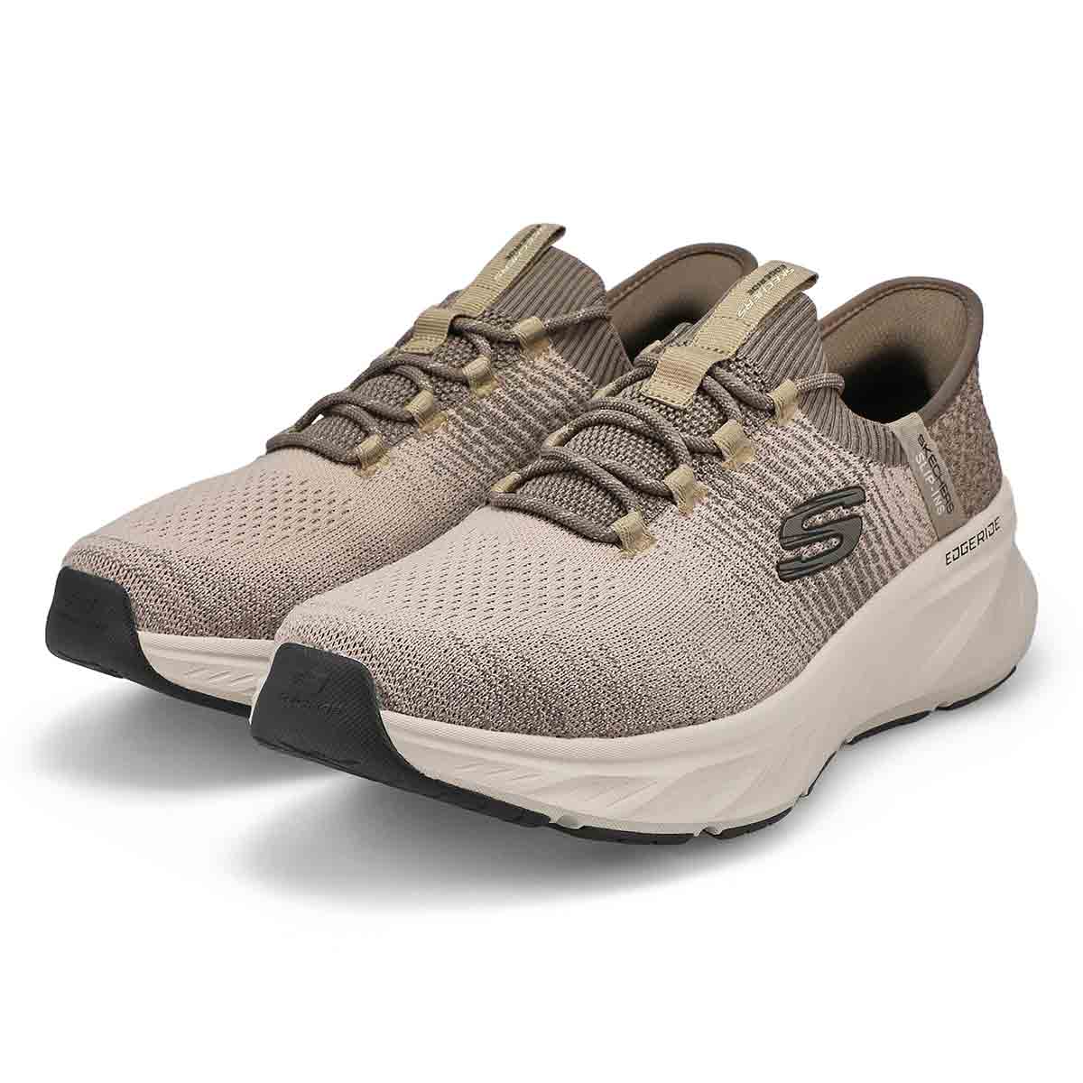 Baskets à enfiler EDGERIDE SLIP-INS, taupe, hommes - Extra large