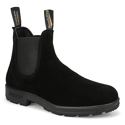 Unisex 2405 Suede Original Chelsea Boot - Black