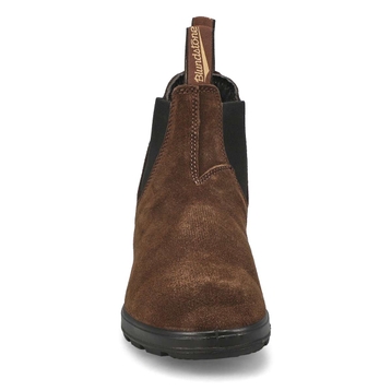 Botte Chelsea en suède 2410 ORIGINAL, brun, unisex