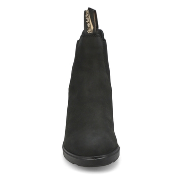 Botte à talon haut en nubuck  2460 SERIES, noir, f