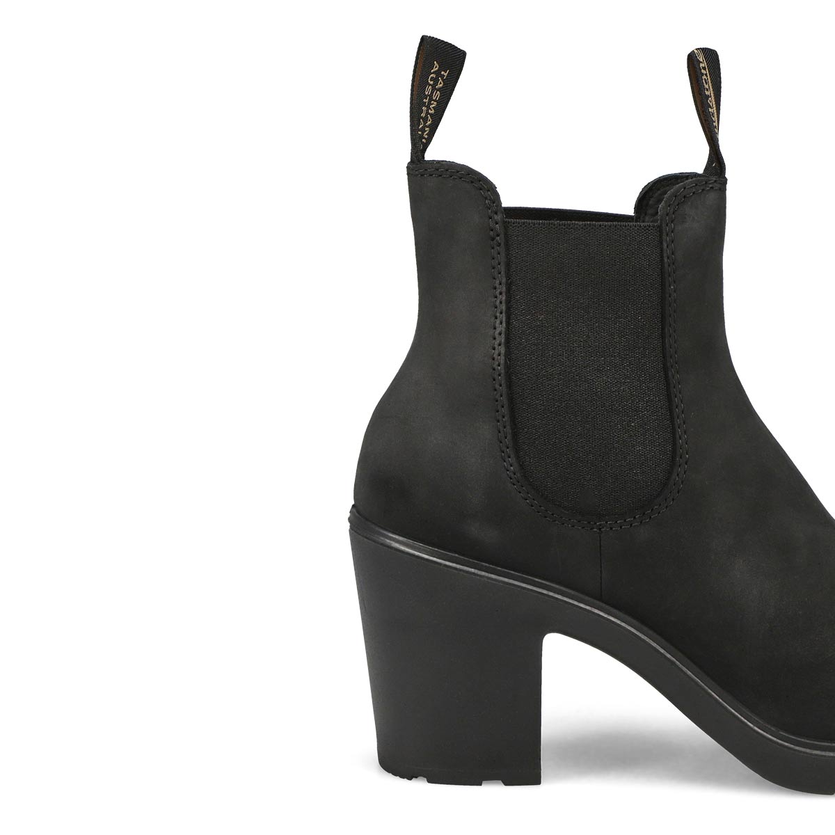 Botte à talon haut en nubuck  2460 SERIES, noir, femmes