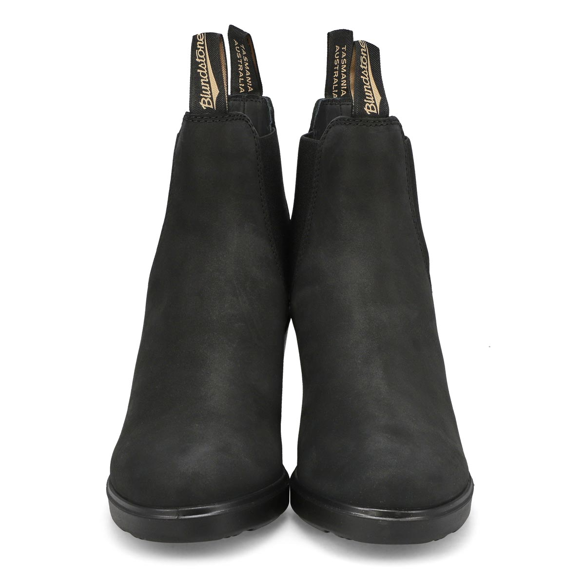 Botte à talon haut en nubuck  2460 SERIES, noir, femmes