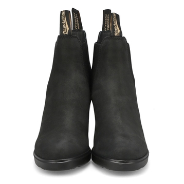 Botte à talon haut en nubuck  2460 SERIES, noir, f