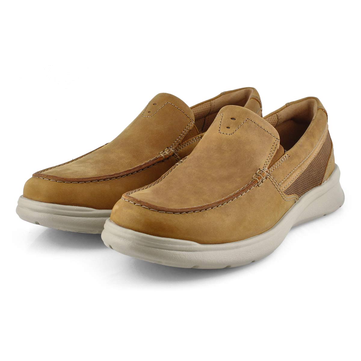 Clarks Men's Cotrell Easy Casual Loafer - Nav | SoftMoc.com