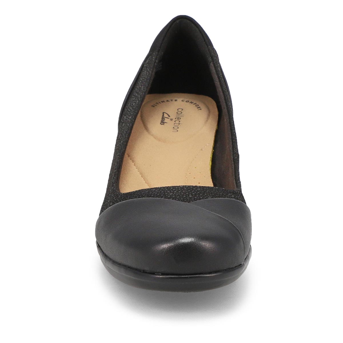 Clarks Women's Emily Alexa Dress Heel - Black | SoftMoc.com