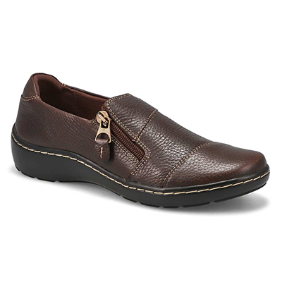 Clarks Women's Cora Harbor Casual Loafer -Dar | SoftMoc.com