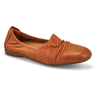 Lds Rena Way Slip On Flat - Tan