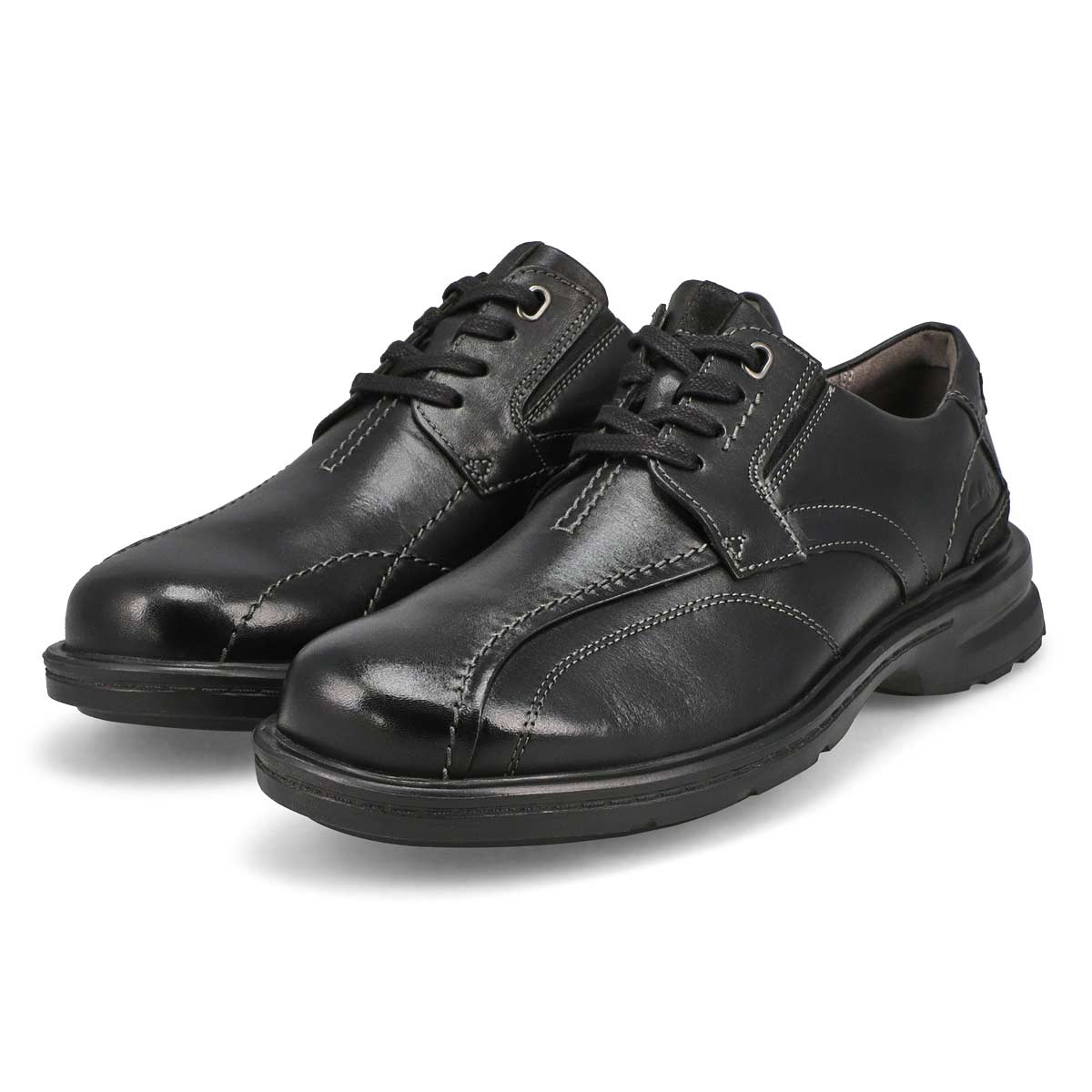 Men's Gessler Lace Up Wide Casual Oxford - Black