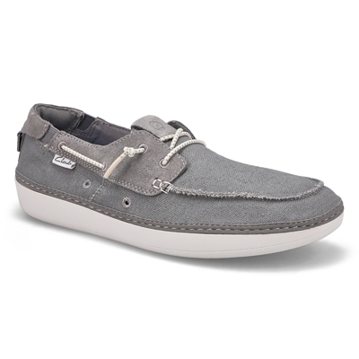 Mns Higley Tie Casual Shoe - Grey