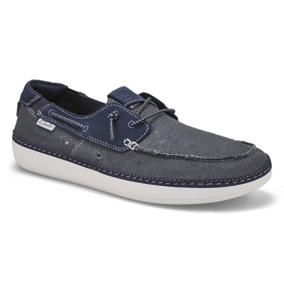 Mns Higley Tie Casual Shoe - Navy